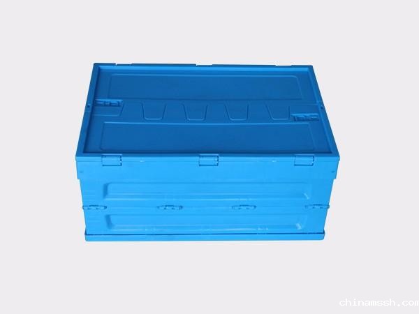 新利188600-280塑料内倒式折叠周转箱