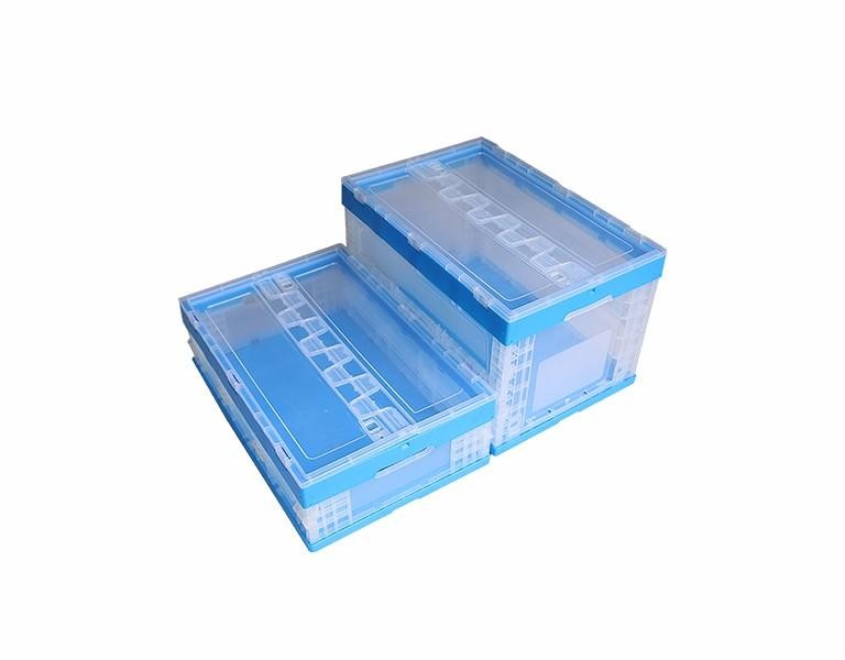 新利188600-360塑料内倒式折叠周转箱