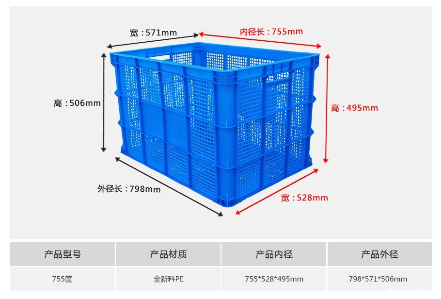 新利188755塑料周转筐