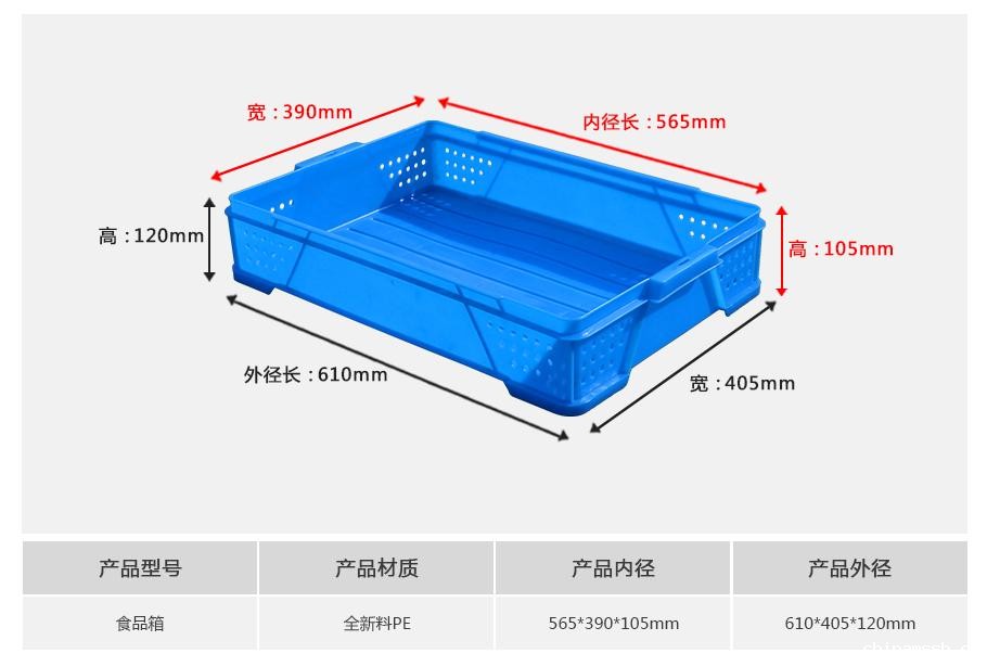 新利188食品塑料周转箱
